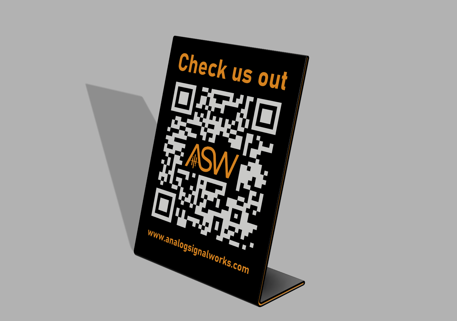 QR Code Sign 1